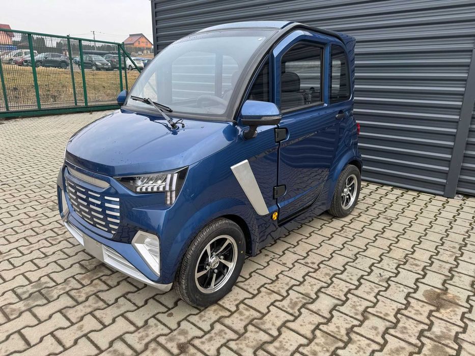Elektryk Microcar Stormborn XL 12.2024 przeb. 78km aixam l6e  14lat