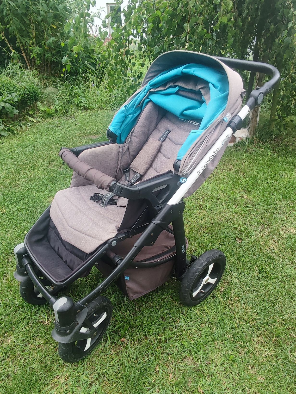 Wózek wielofunkcyjny 3in1 baby design husky i nosidełko transportowe