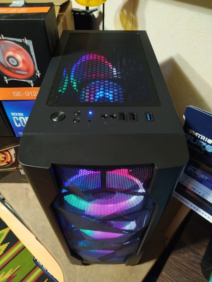 Ігровий комп'ютер intel I5 12400F 4.4GHZ, GTX1070 8GB, 16GB DDR4, SSD.
