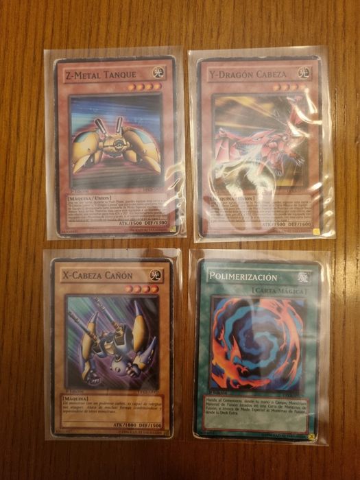 Cartas Yu-gi-oh originais