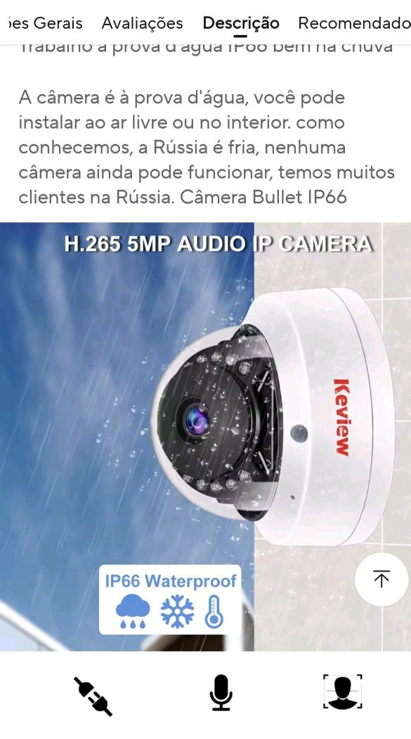 Câmera de vigilância