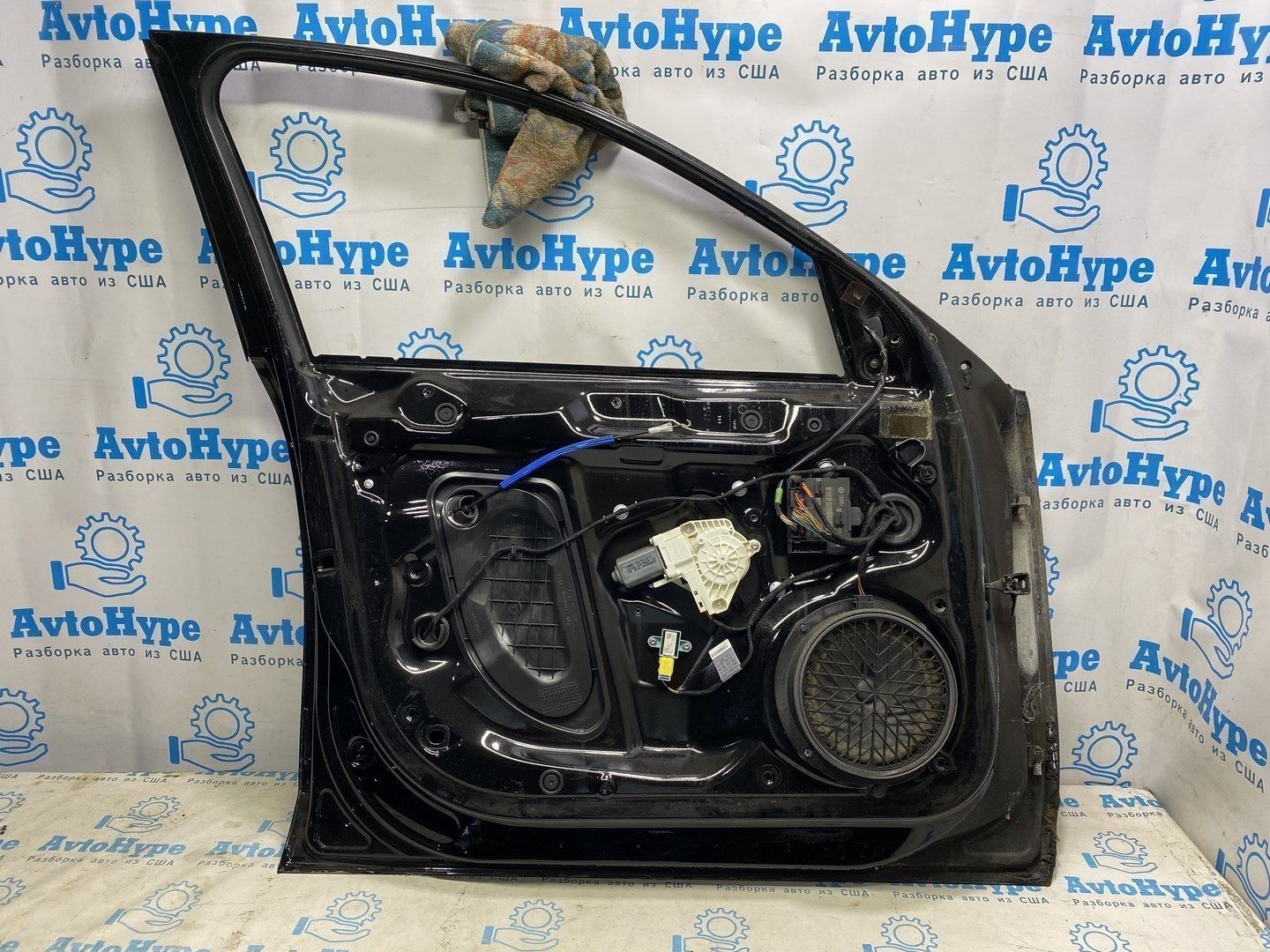 Дверь голая перед лев Audi a4 b8 08-16 (01) горелая 8K0831051F