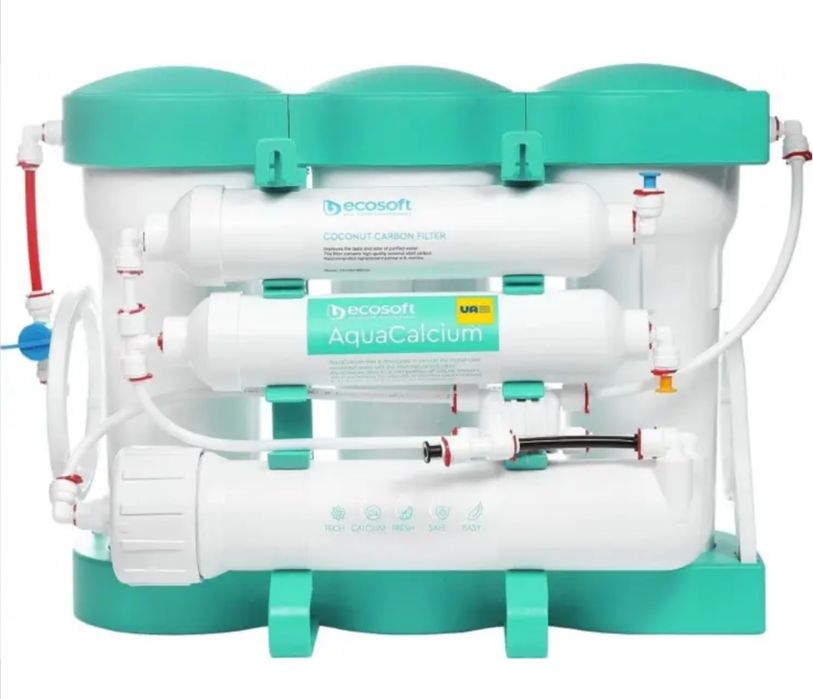 Фільтр зворотного осмосу Ecosoft Pure AQUACALCIUM Mint