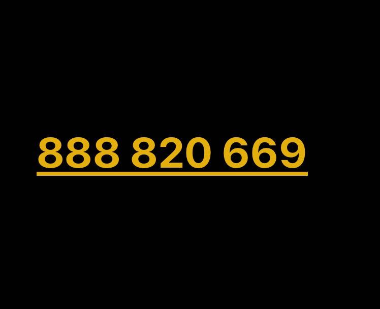 Złoty numer karta T-mobile 888.820.669