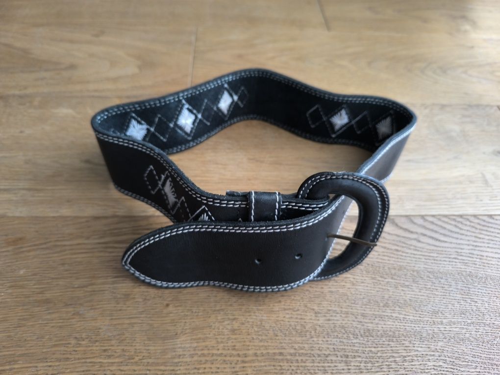 Pasek skórzany damski, Esprit, rozmiar 75 cm