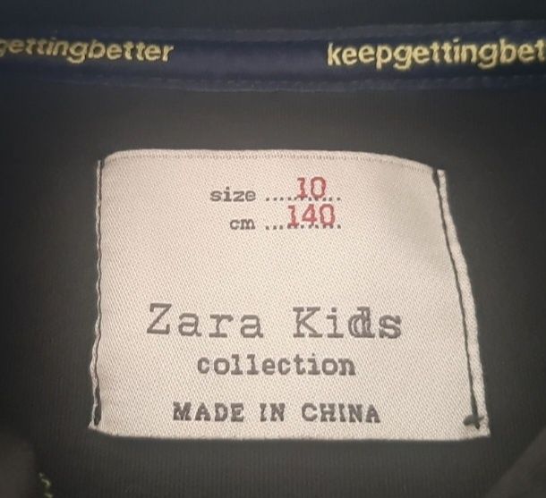 Casaco Zara de rapaz tamanho 10/12 anos