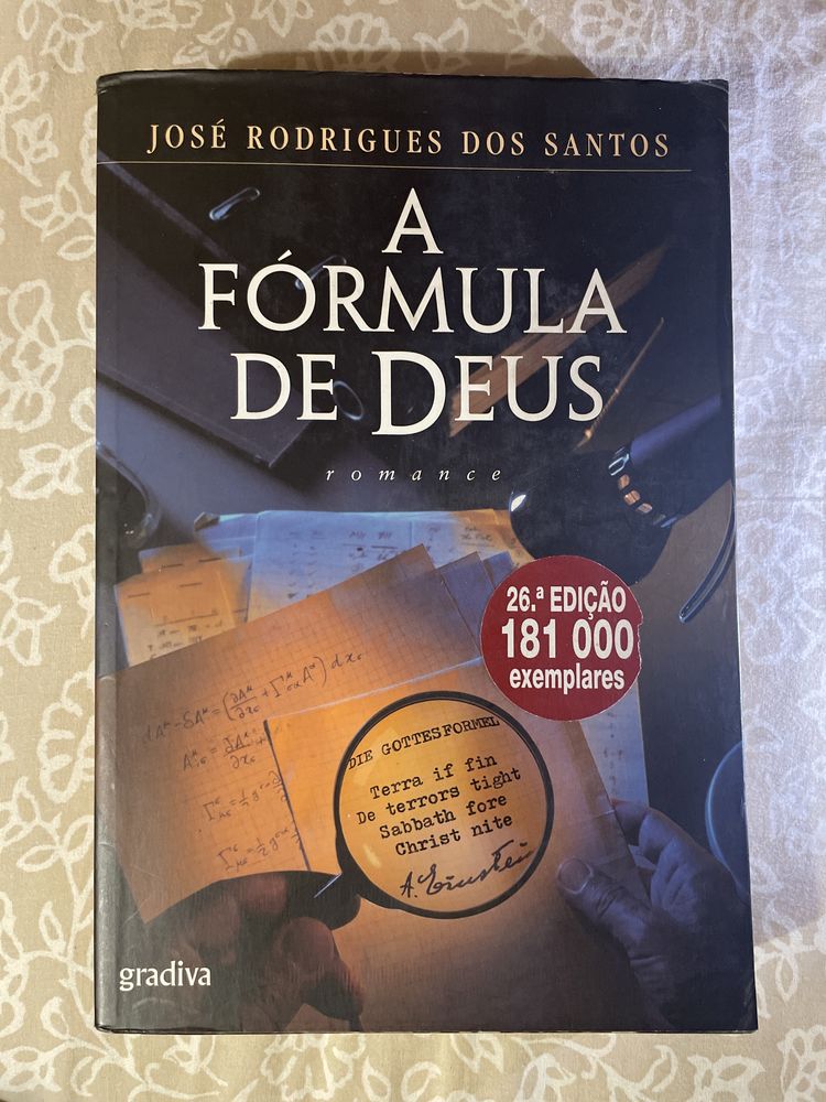 A Formula de Deus - José Rodrigues dos Santos