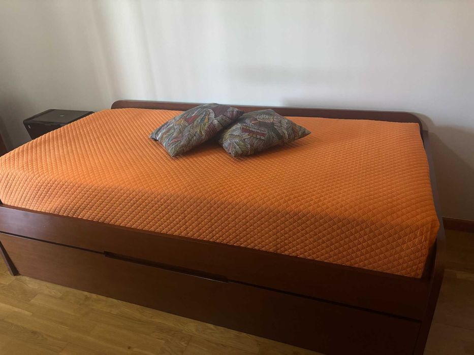 Cama Estúdio em Pinho Mel