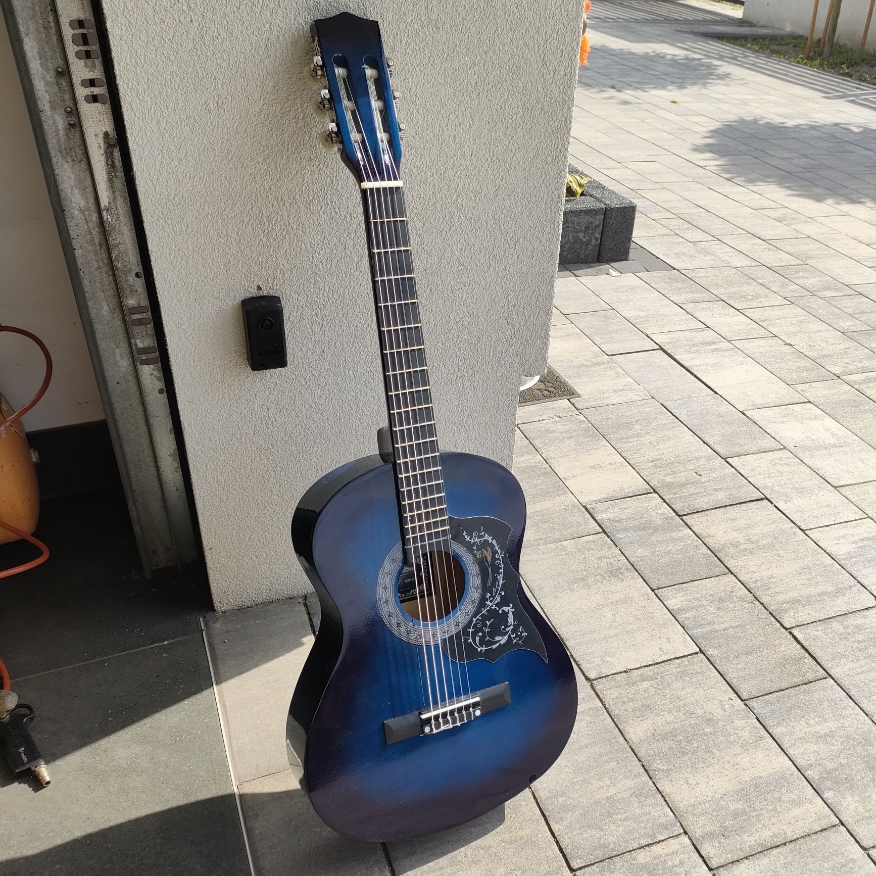 Gitara klasyczna 3/4 kolor niebieski