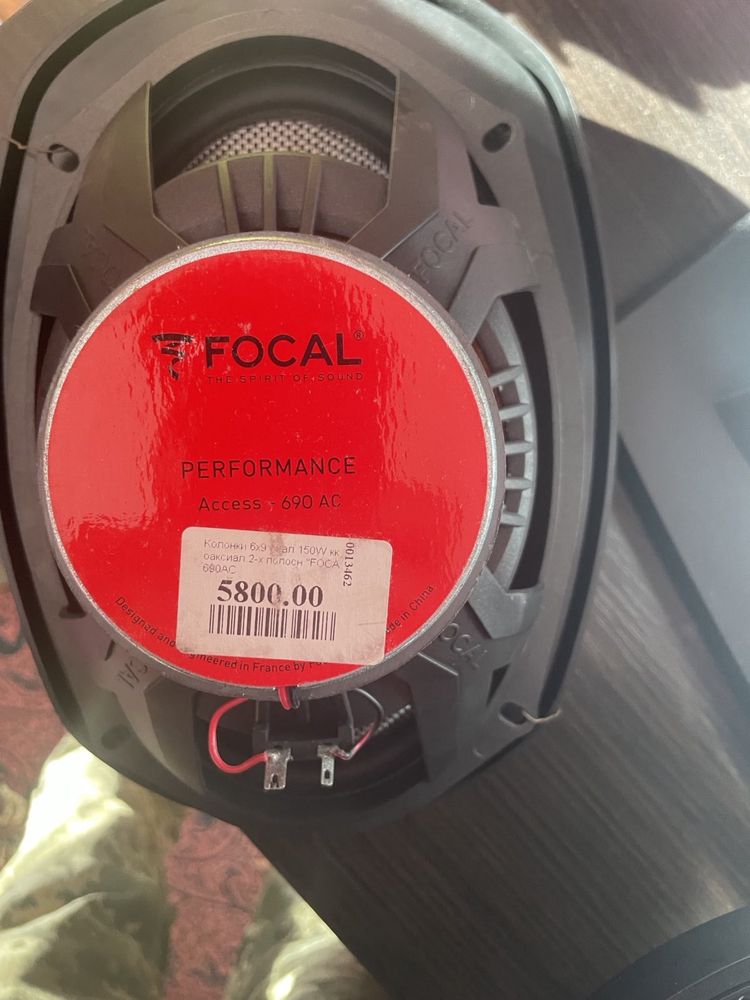 Продам колонки дверные Focal акустика