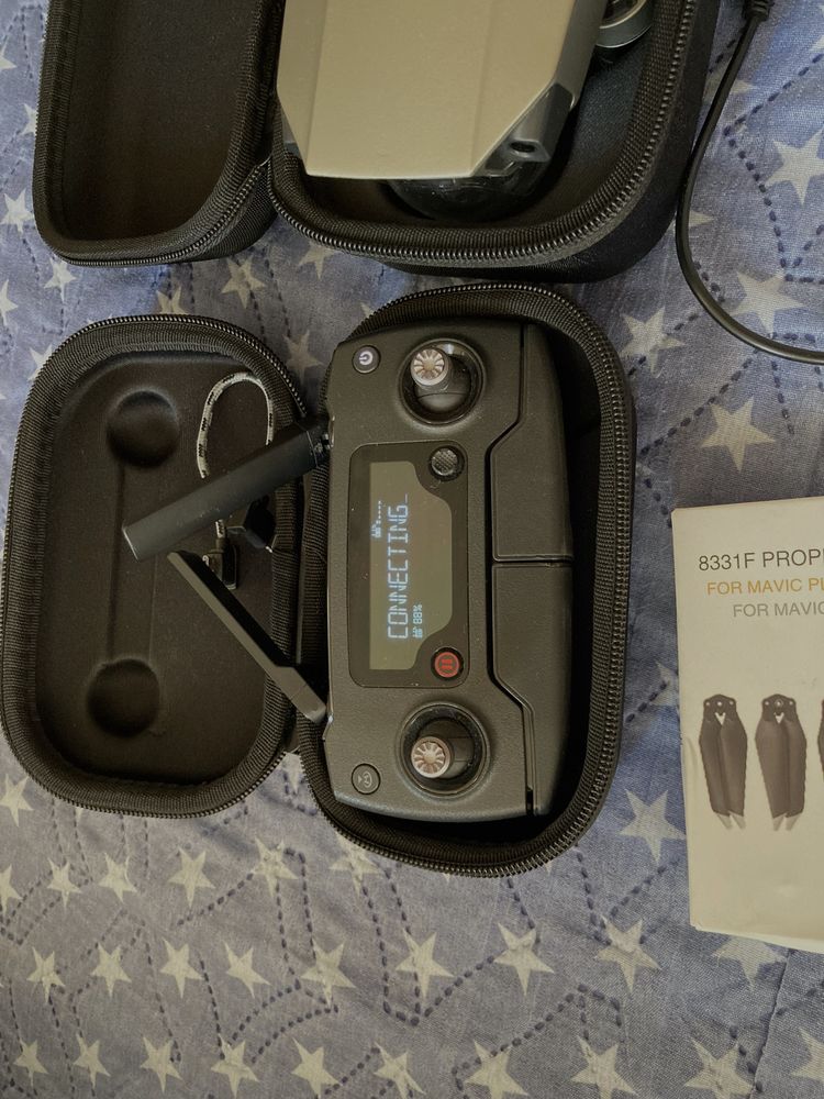 Квадрокоптер дрон DJI Dji Mavic Pro Platinum з кейсом (0072)
