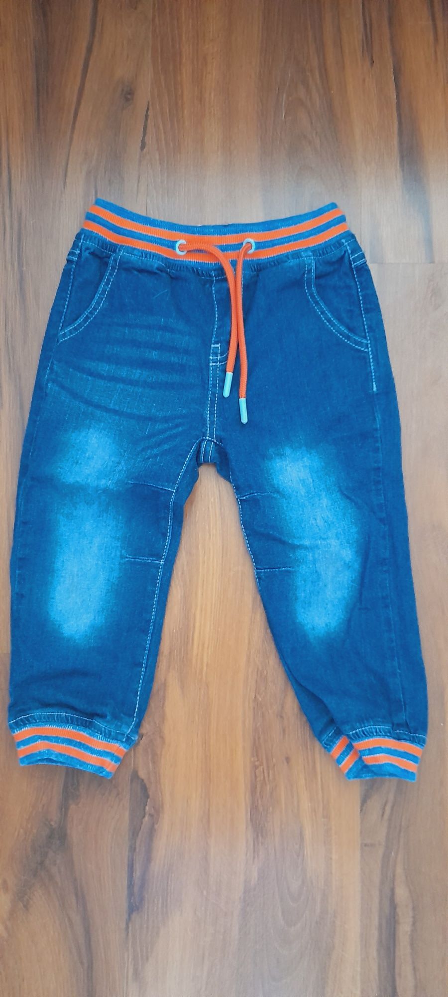Spodnie jeansowe 5 10 15 rozmiar 92
