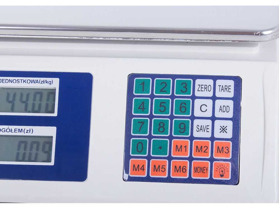 Elektroniczna waga magazynowa sklepowa LCD 40kg/5g przemysłowa