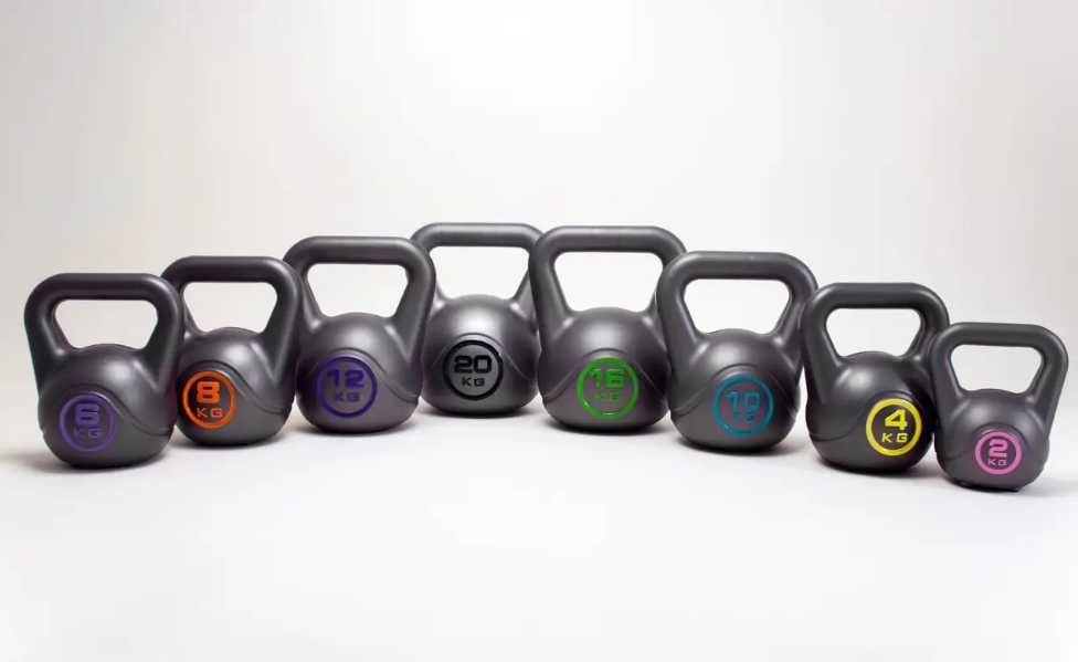 Гиря 16 кг спортивная пудова вінілова Гири Гирі спортивні ( все веса )