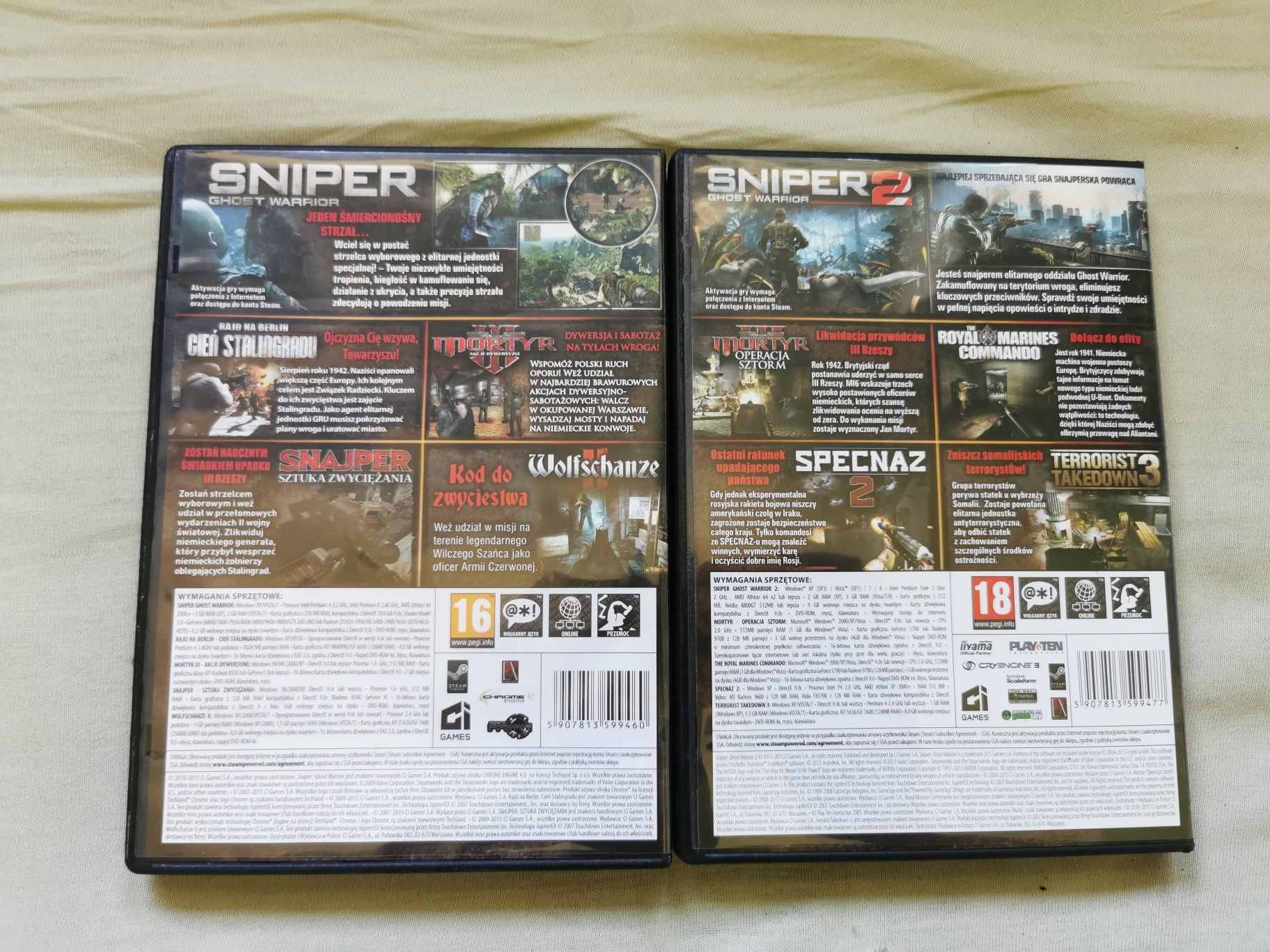 Sniper 1 Ghost Warrior Sniper 2 Ghost Warrior PL Snjaperskie Gry