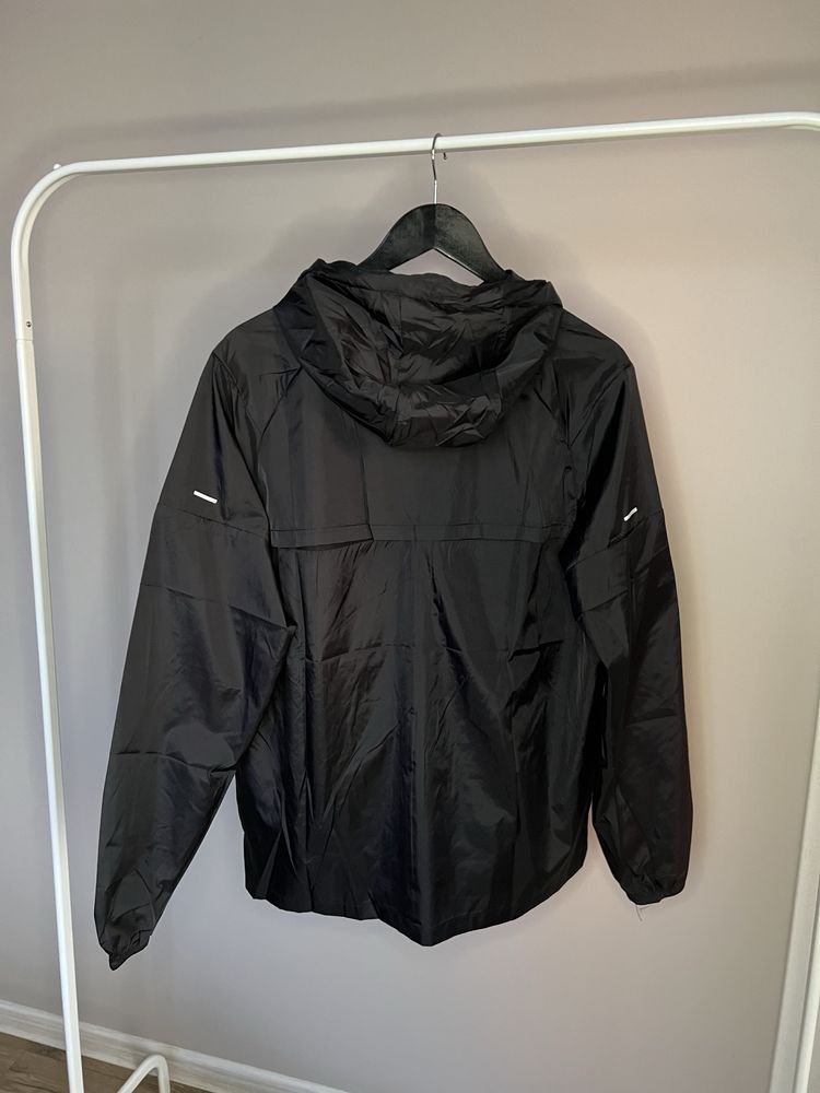 Куртка Nike вітровка (1:1) у чорному кольорі