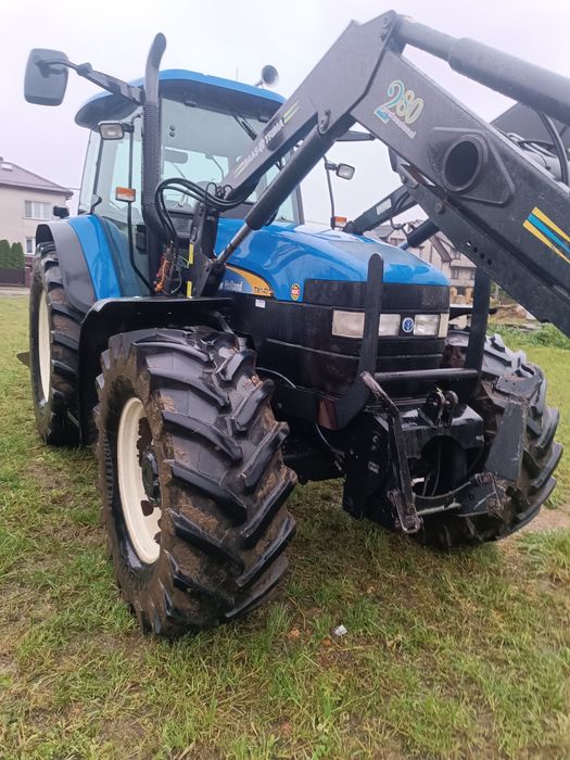 New Holland TM 140 tuz Vom pneumatyka tur