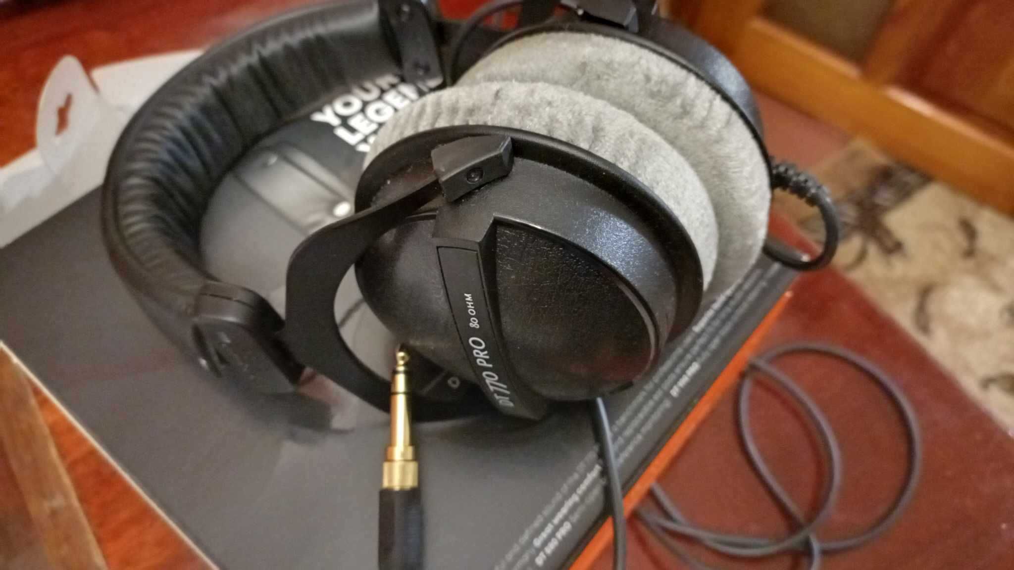 Наушники Beyerdynamic Dt 770 Pro Black 80 Ом