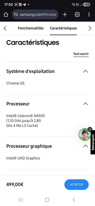 Galaxy Chromebook Go