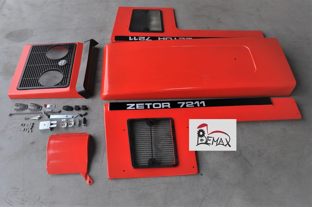 Maska Zetor Lakierowana 4 cyl. Zetor 7211/ 7245 PROMOCJA !!!
