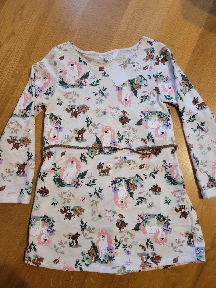 NOWA sukienka H&M roz 134/140