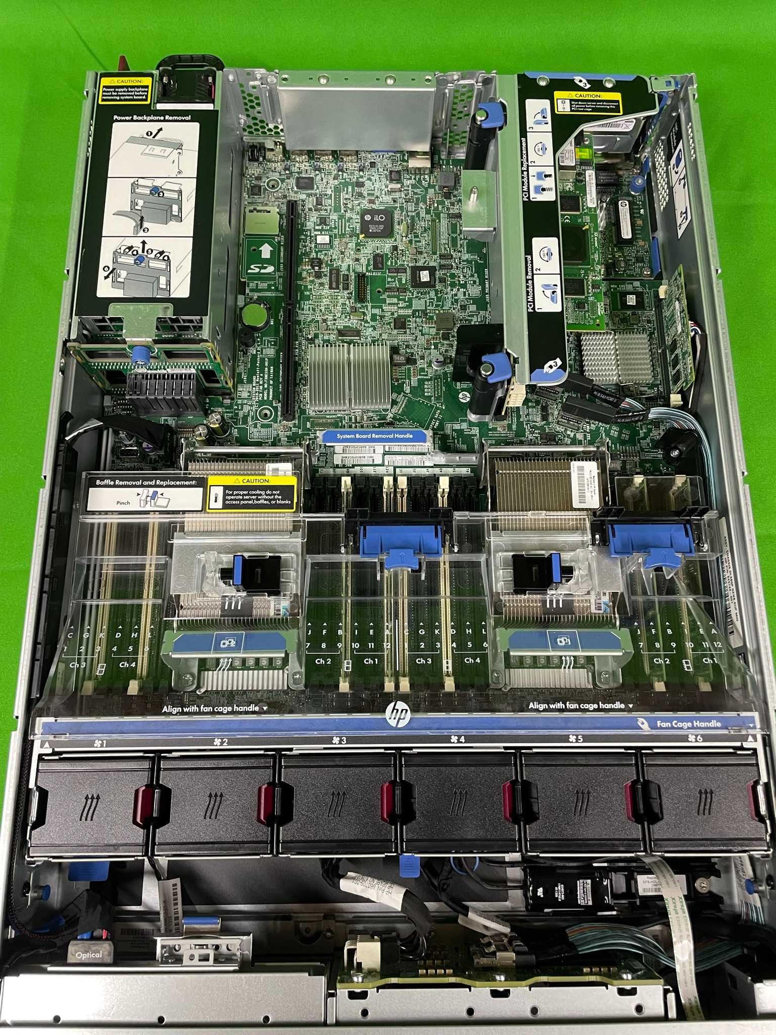 Сервер DL 380p G8, 8 SFF (2.5")  2x E5-2620, 32GB,  2x 460W