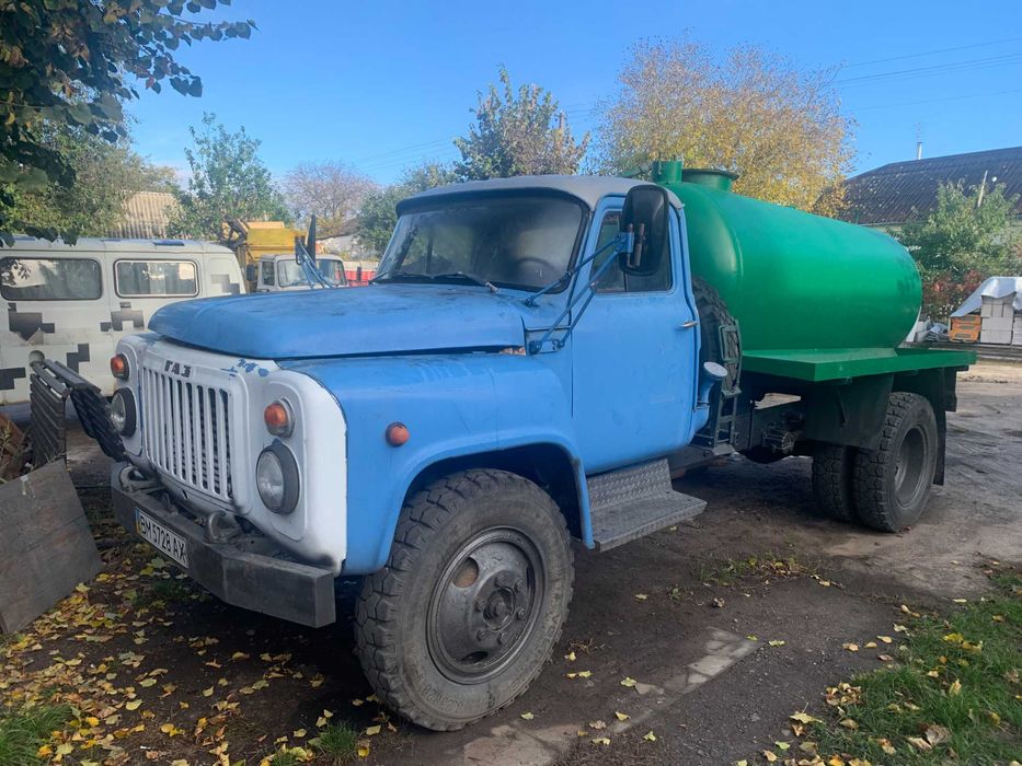 Асенізатор (водовозка) ГАЗ - 5312 ПЕ, 1989 рік