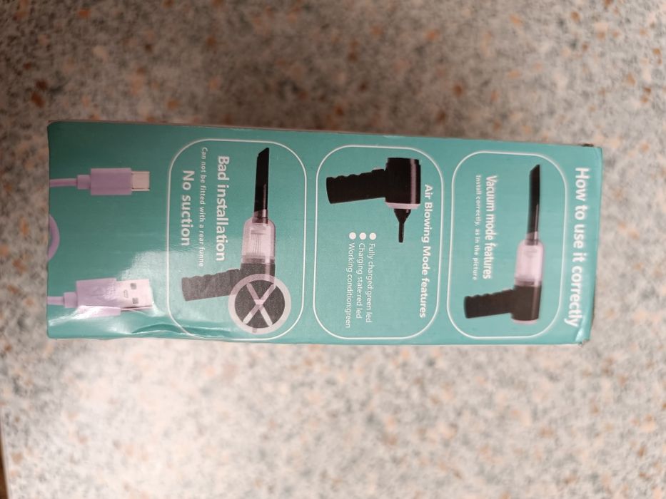 Автомобільний пилосос 3в1 AS-228