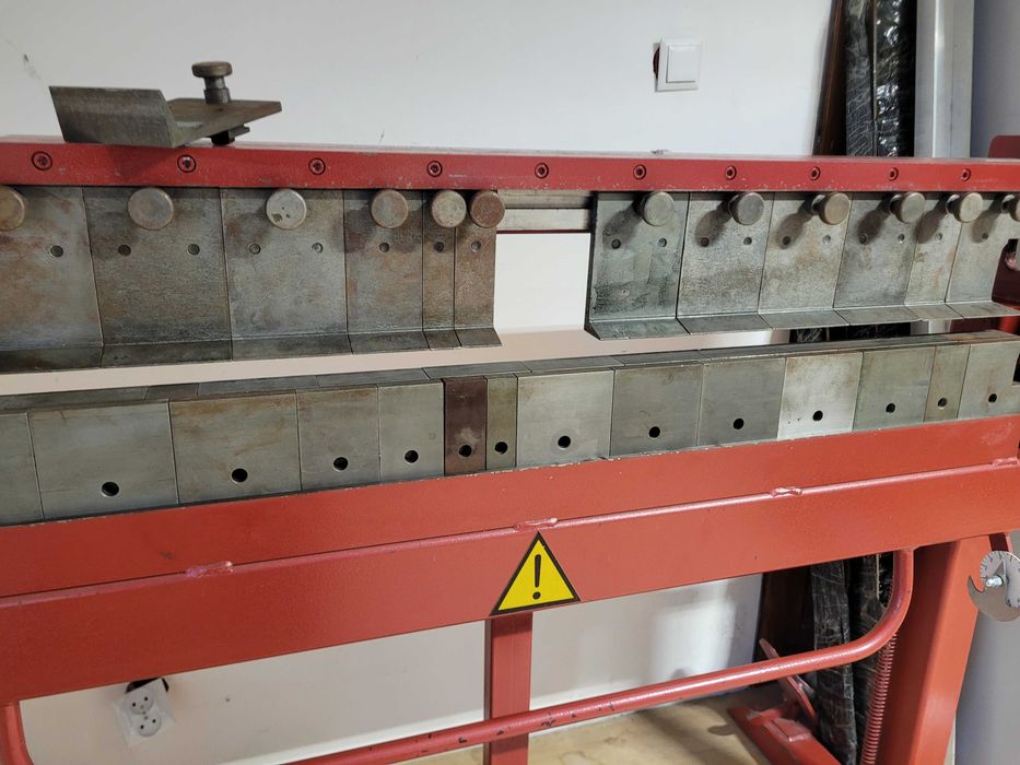 Zaginarka segmentowa SGR 1250/1,5 ProdMasz 125cm Giętarka Prod-Masz