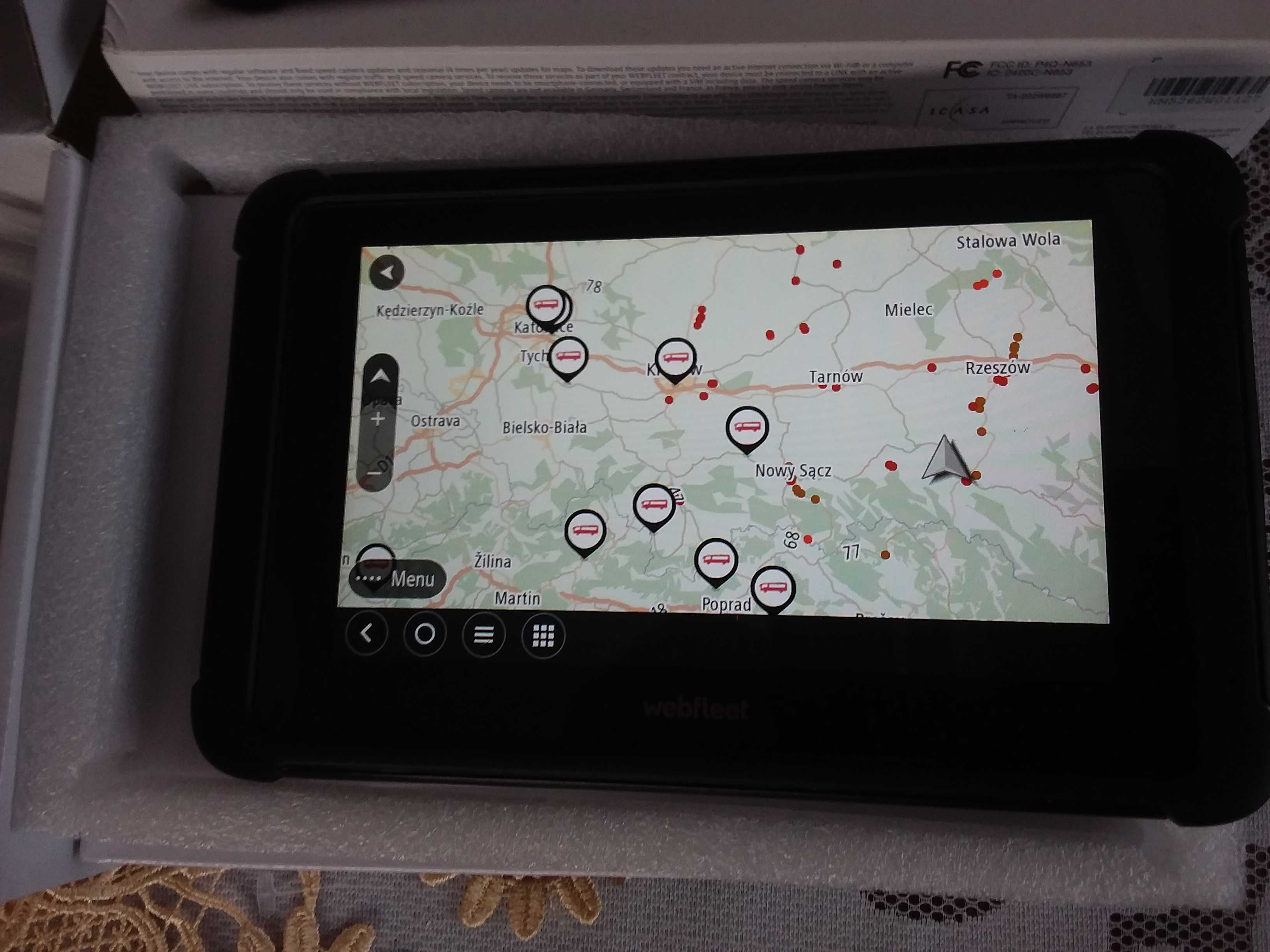 TomTom PRO Truck 8275 Professional 6250 SIM Traffic Live - gwarancja