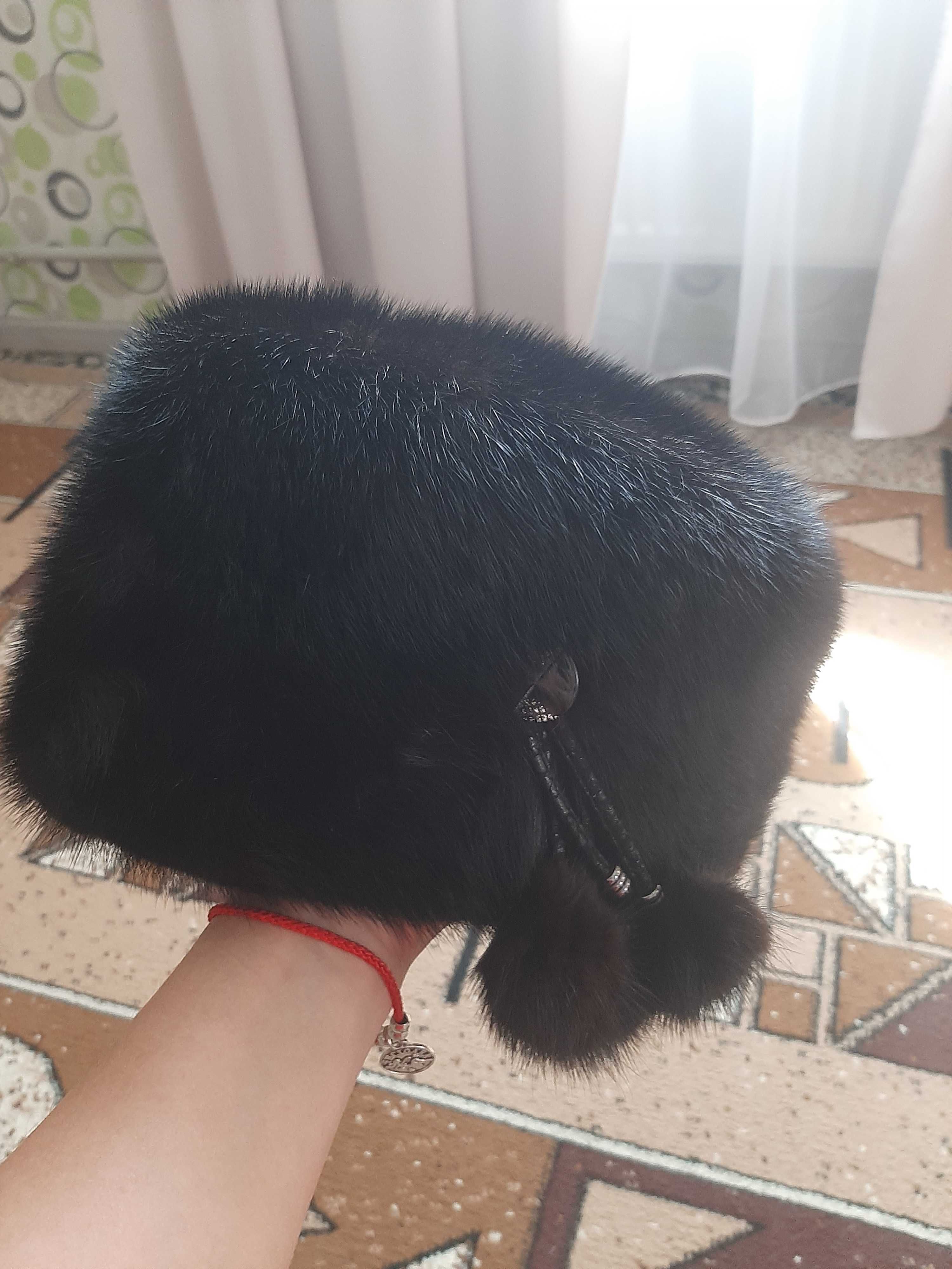 Продам норковую шапку