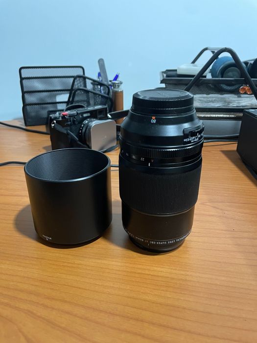 Fujifilm Fujinon XF80 mm f/2.8 OIS R LM Macro com extras