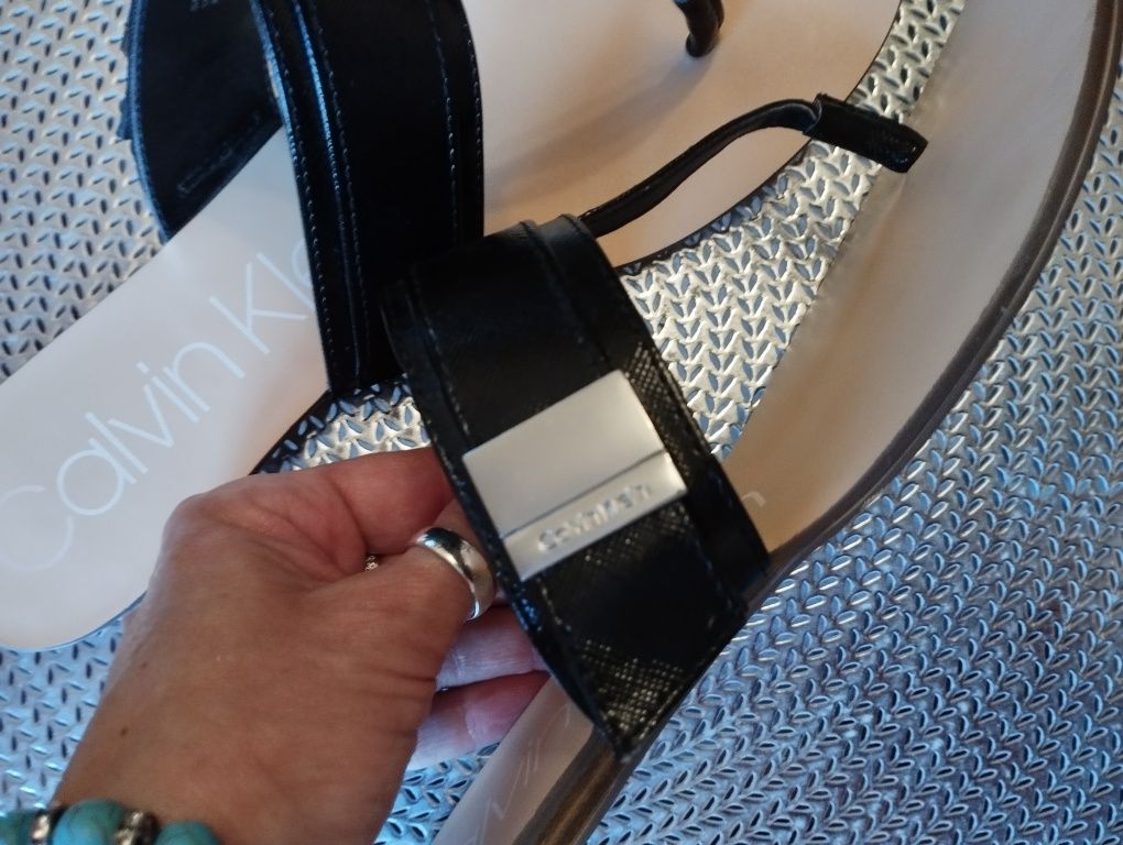 Klapki Calvin Klein 38,5/39 8.5 US