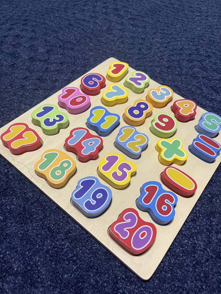 Развивающая игра ‼️ обучающие пазлы детские цифры английский алфавит