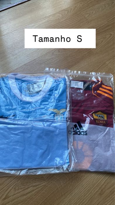 Camisola Lazio e Roma