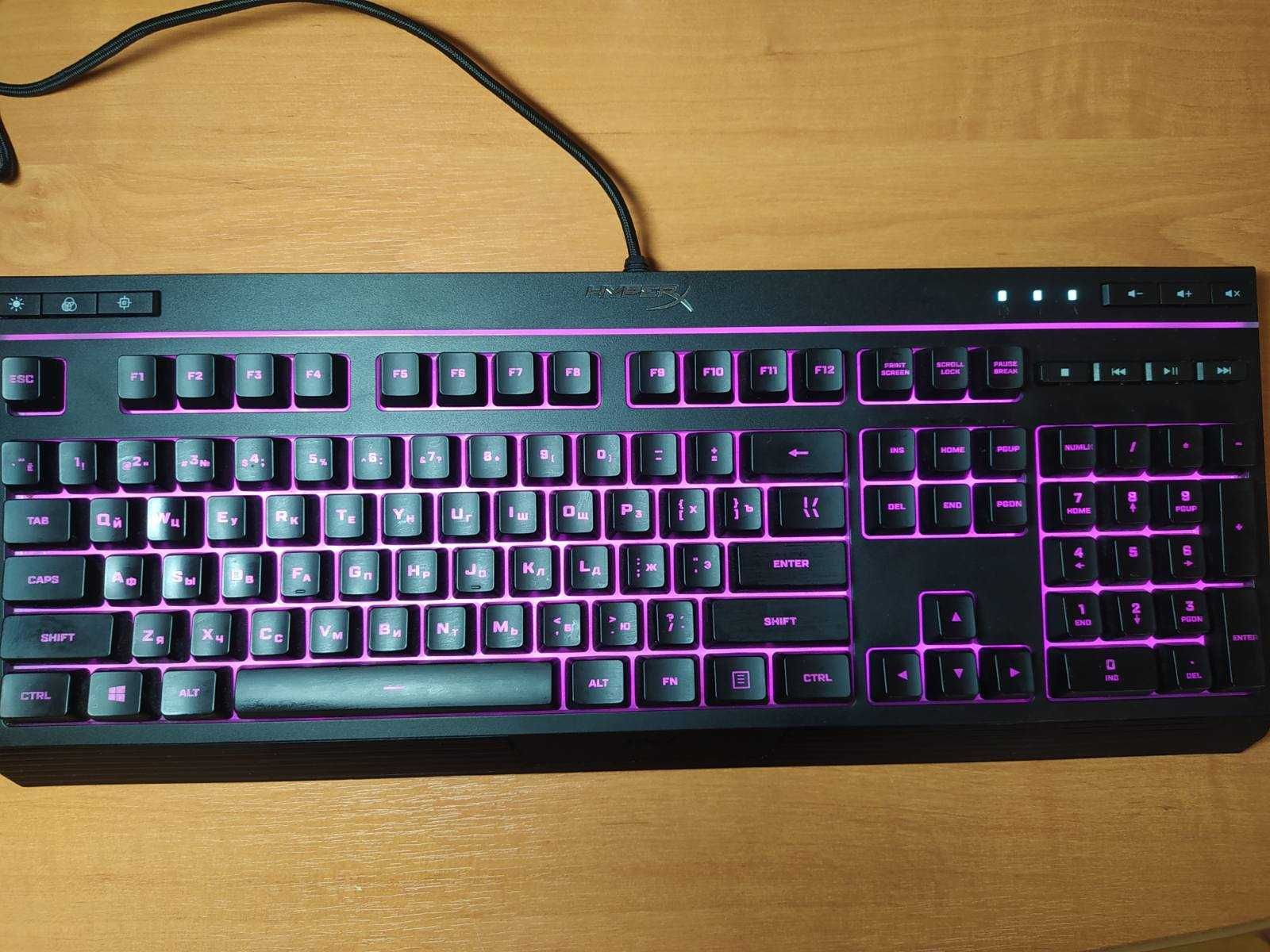 Клавіатура HYPERX Alloy Core RGB Gaming Keyboard USB Black