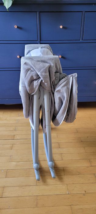 Łóżeczko 3 w 1 Kinderkraft Lovi szare