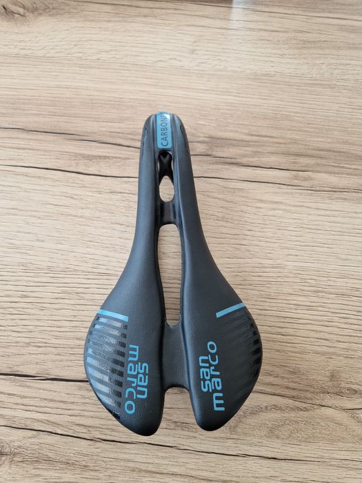 Siodełko carbon - San Marco Aspide replika - super lekkie 113g