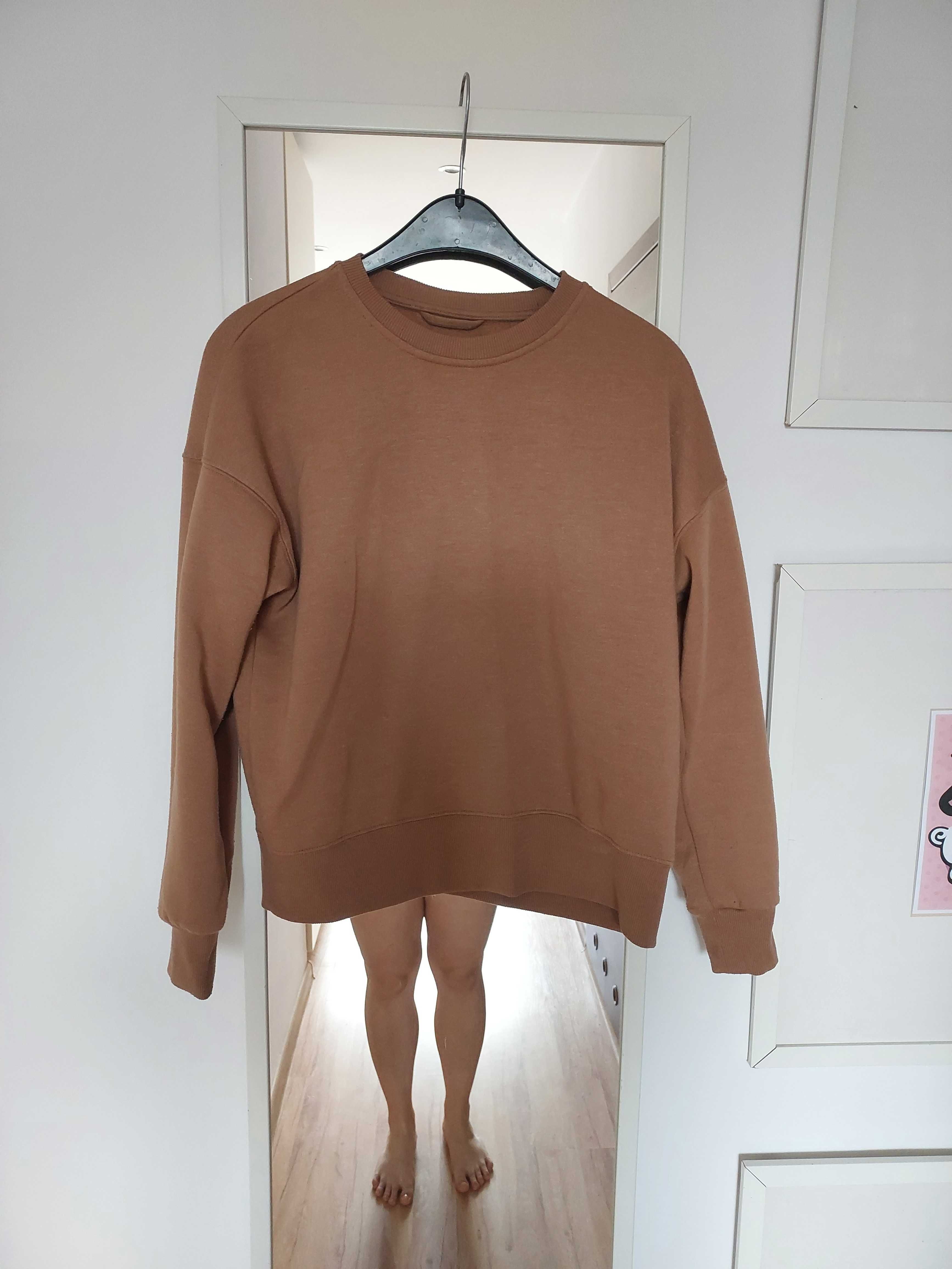 brązowy sweter bluza sinsay 36