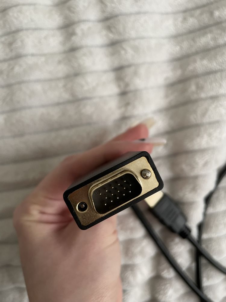 Kabel HDMI VGA Savio 1.8m