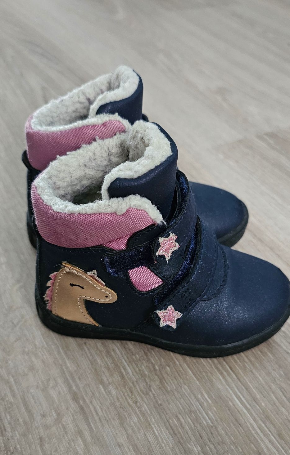 Buty  dziewczęce trzewik zimowy  Wojtyłko 22 ocieplany