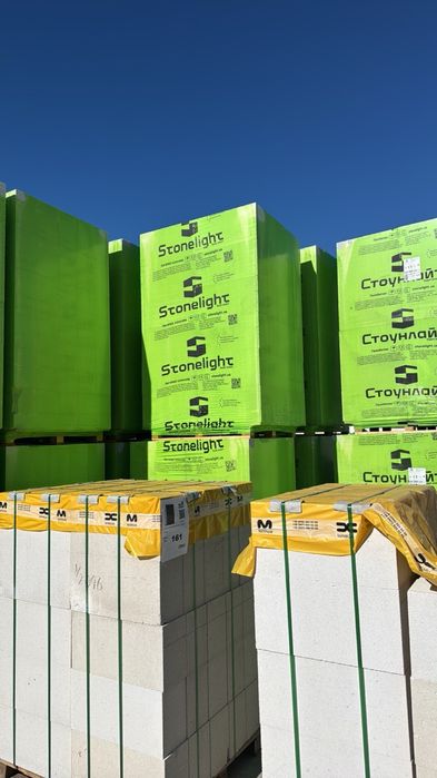 Газобетон, газоблок Харків ХСМ, Стоунлайт Бровари 600*200*100