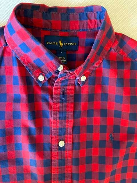 Camisa xadrez Ralph Lauren