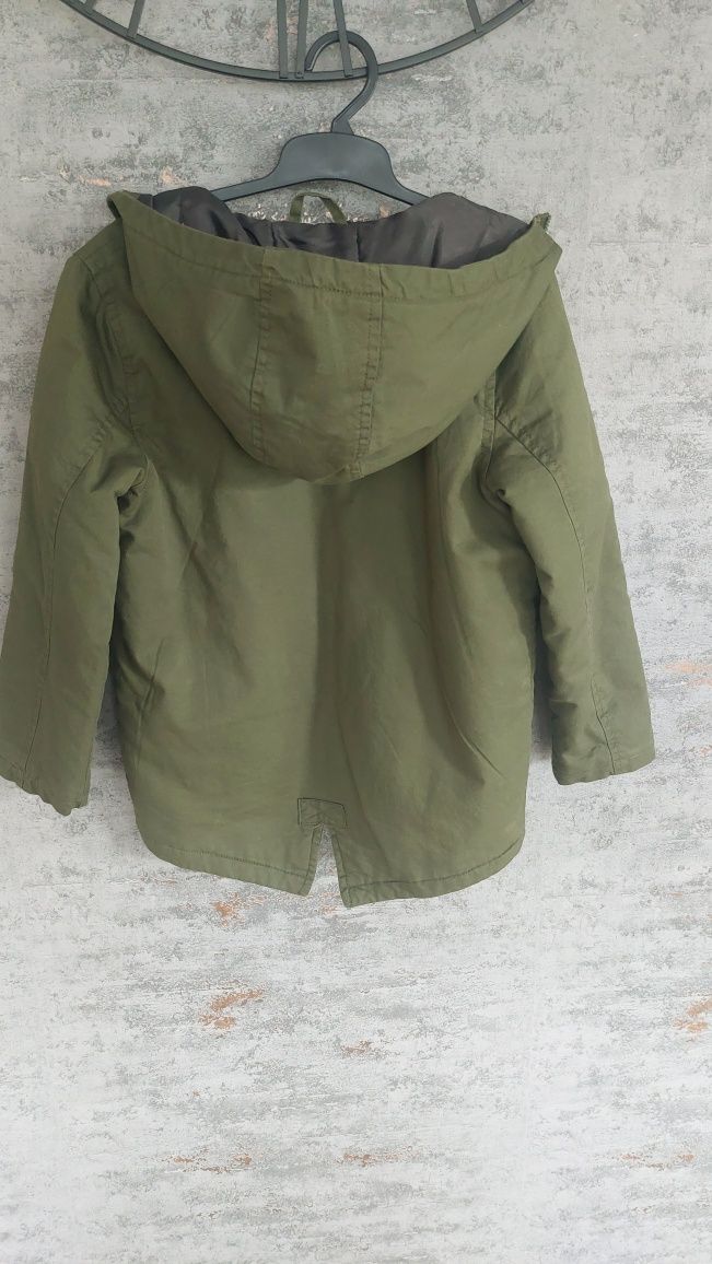 Parka kurtka jesień jak nowa r. 128