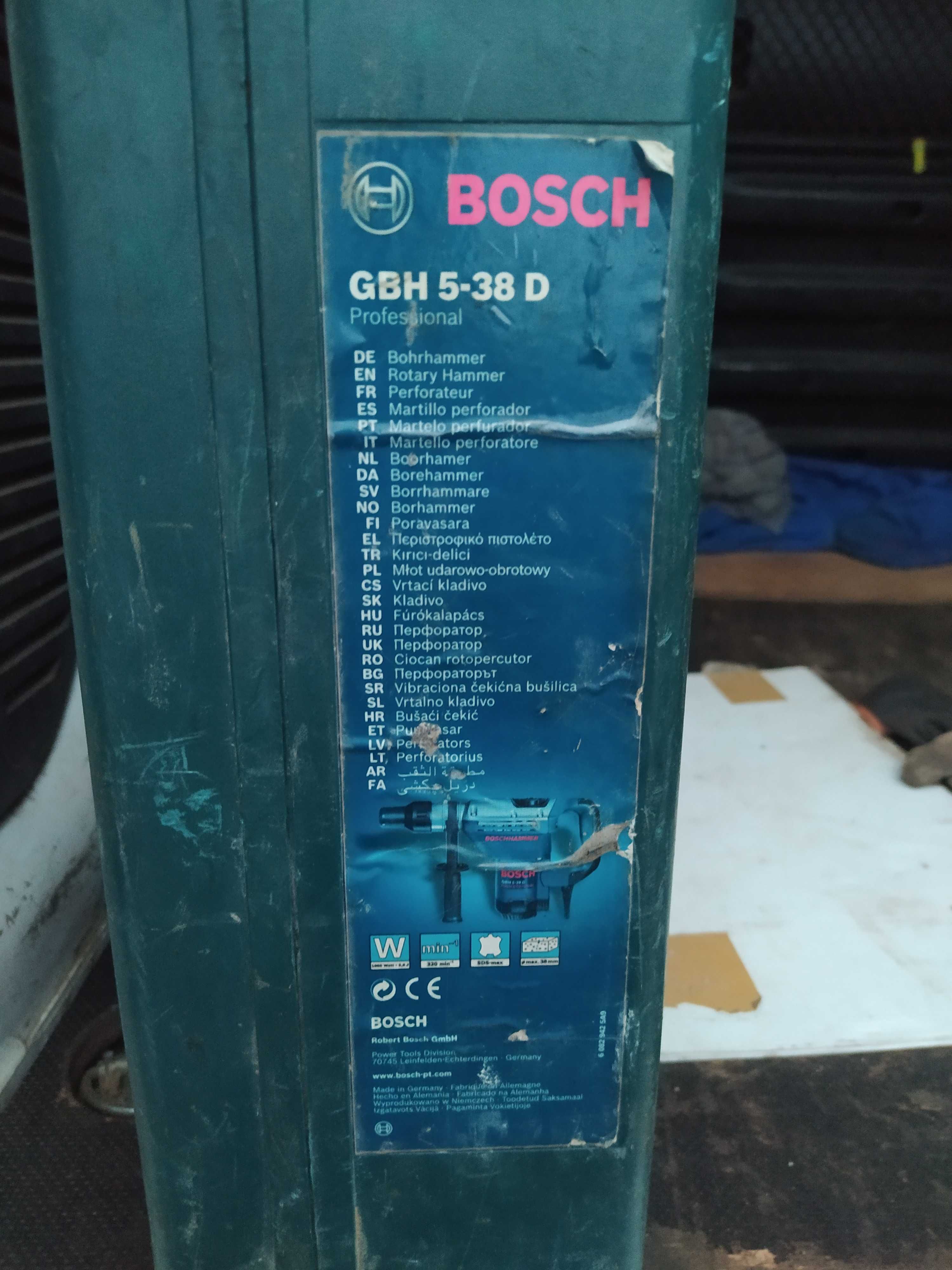 Bosch GBH 5 38 D młotowiertarka