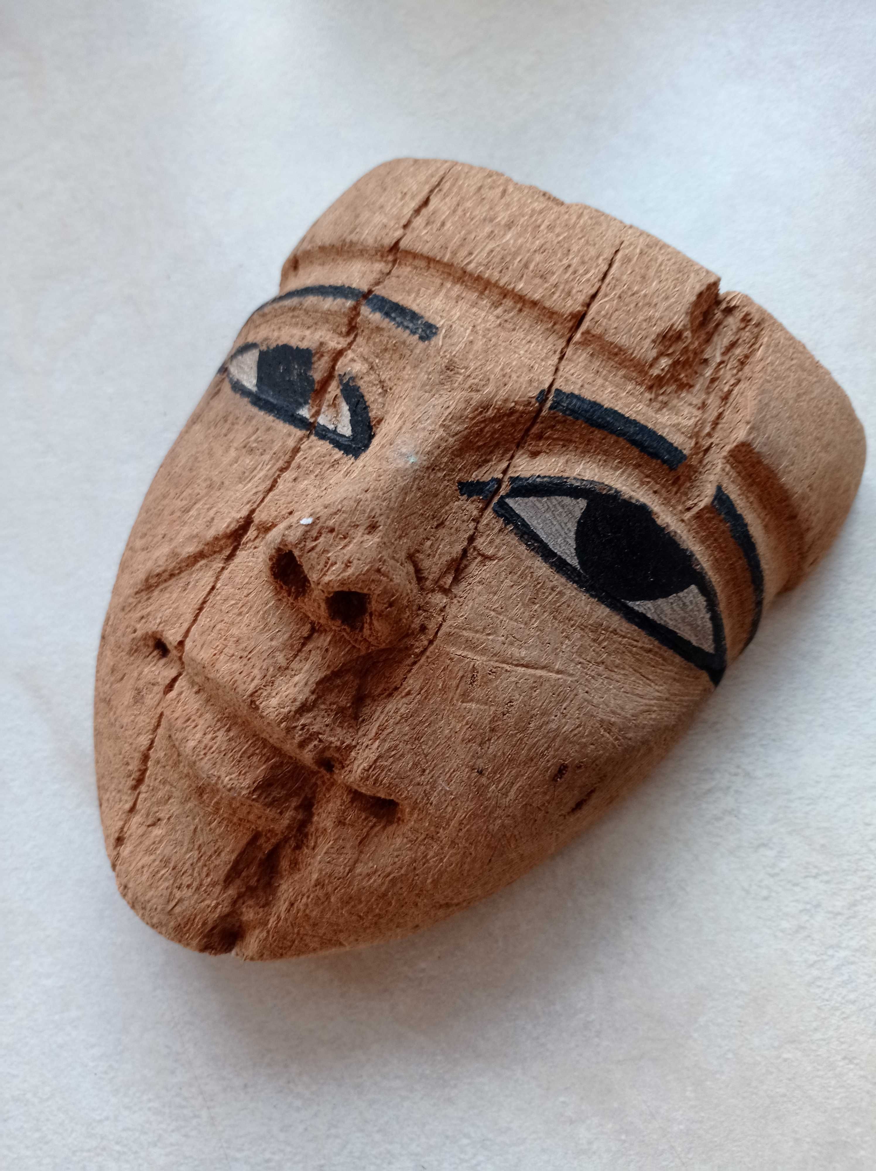 Maska EGIPSKA - 1410 - 1375 Pektorał Uszebti Mumia Faraon Egipt Horus