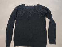 Sweter czarny rozm XL