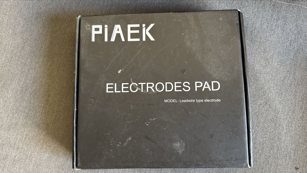 Kit de Estimulação Muscular PIAEK – EMS Recarregável com Display LED