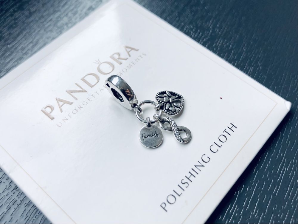 Charms do bransoletki typu pandora nowy srebro s925