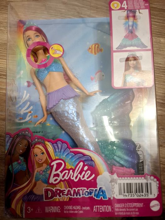 Barbie Dreamtopia Syrena NOWA